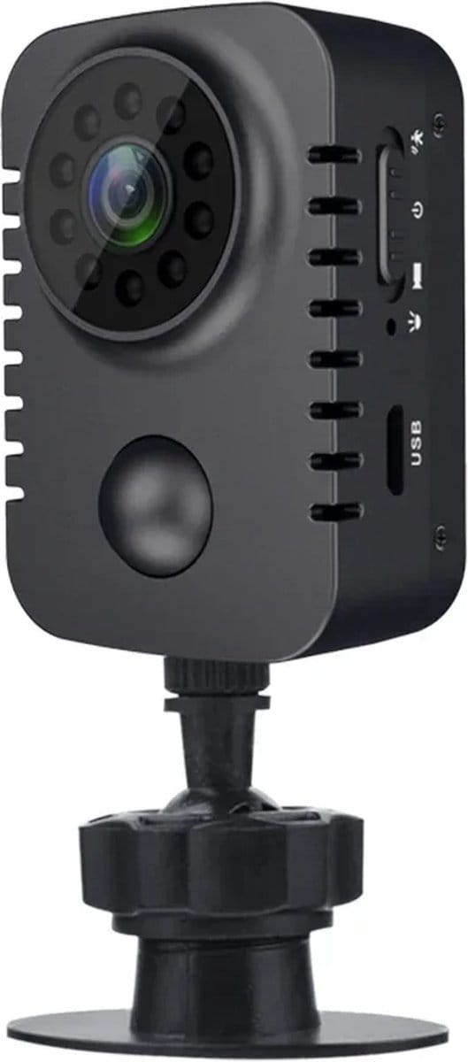 DrPhone VisionCore Mini -1080P HD Body Camera - Beveiligingscamera met Bewegingsdetectie en Nachtzicht