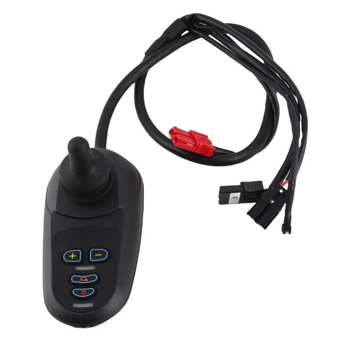 Elektrische Rolstoel Joystick Controller 45A DC 24V Rolstoel Remcontroller voor Veiligheid black