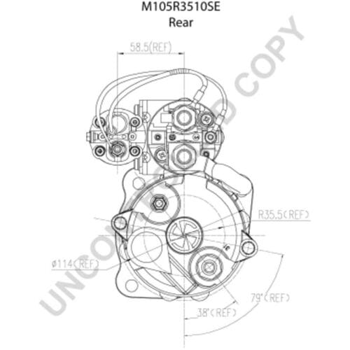 Starter PRESTOLITE ELECTRIC M105R3510SE