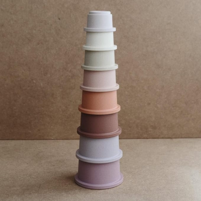 Mushie - Stapeltoren - Stapeltorens - Pastel