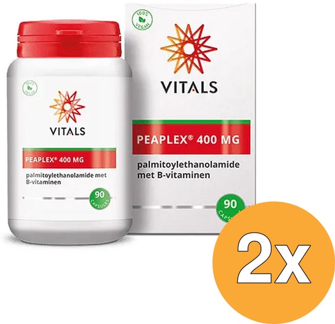 2x Vitals Peaplex (90 capsules)
