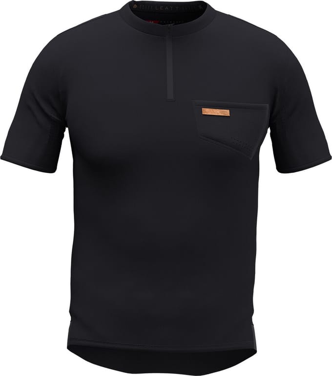 Leatt Mtb Trail 3.0 Korte Mouw Wielertrui Zwart S