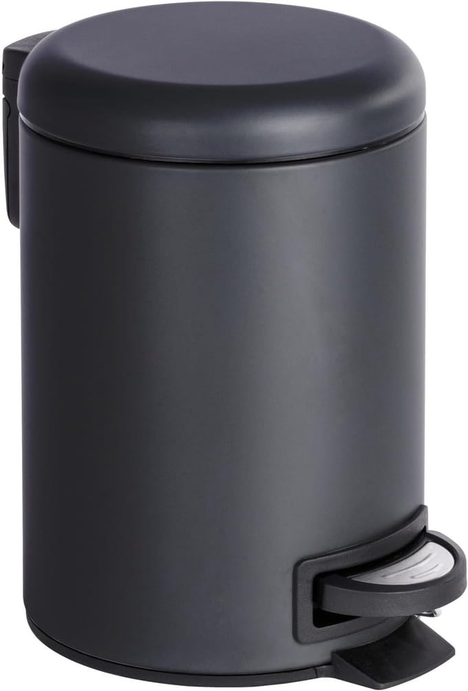 Cosmetische Pedaalemmer - Zwart - 3 Liter