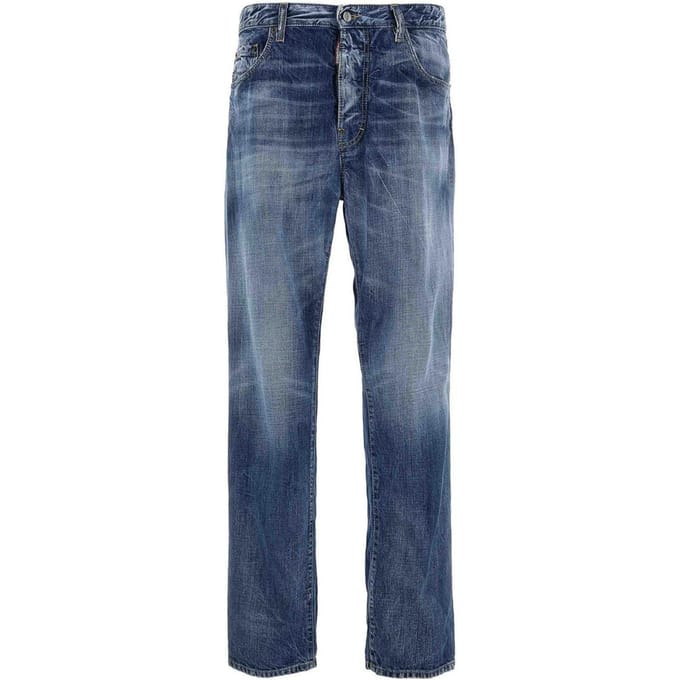 Dsquared2 Marineblauwe Coole Jeans
