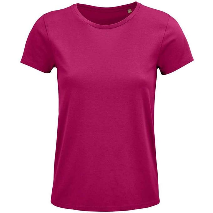 SOLS Dames/Dames Kruisvaarder T-Shirt (Fuchsia)
