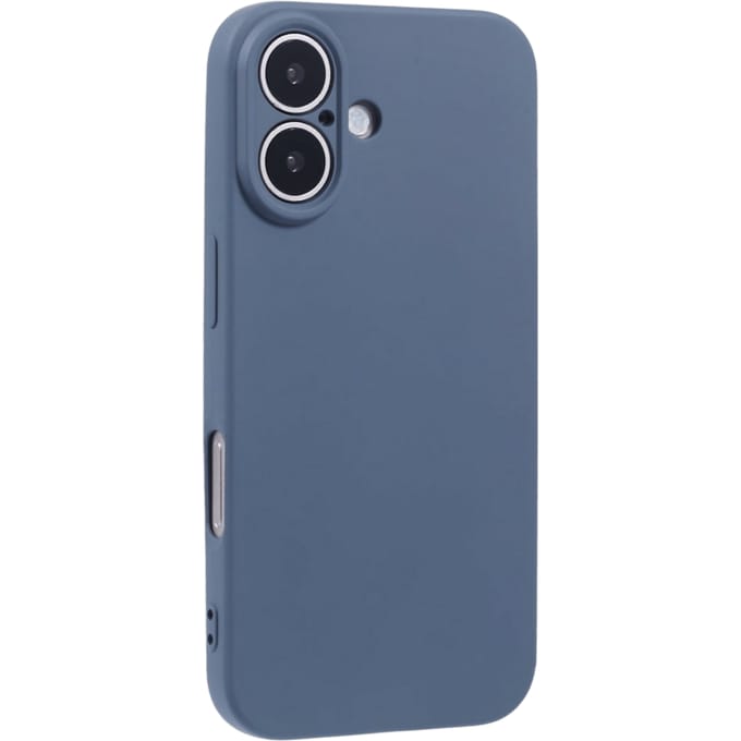 Mocaa Apple iPhone 16 Plus Lens Protection Hoesje Blauw