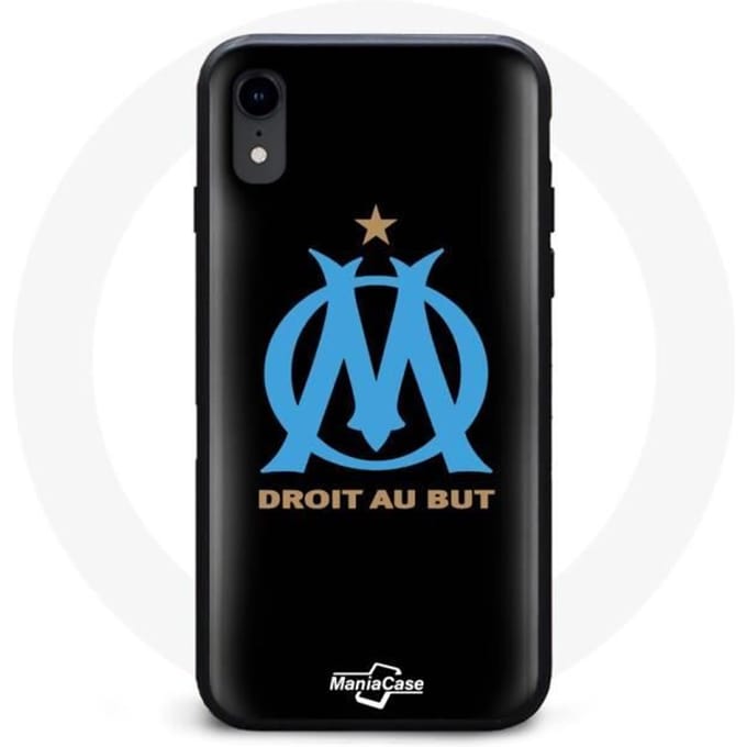Coque Iphone X foot olympique de marseille bleu