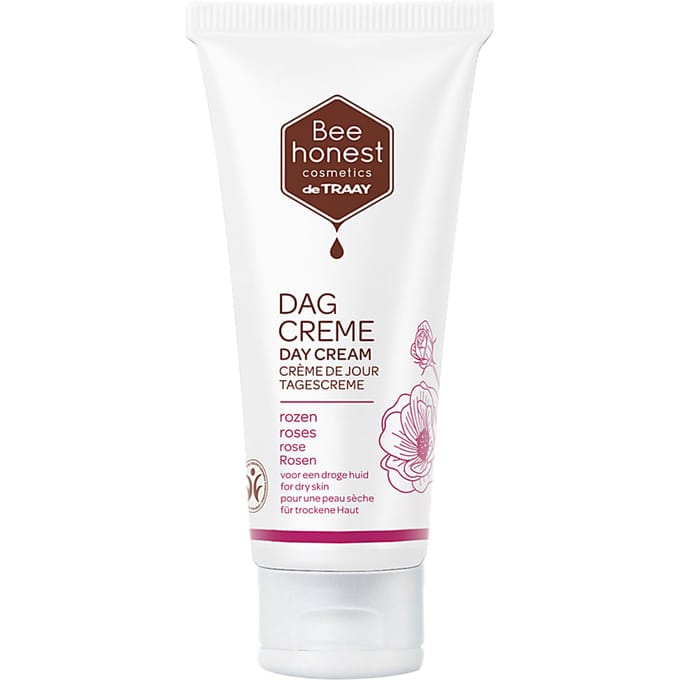 Bee Honest Dagcreme Rozen droge huid