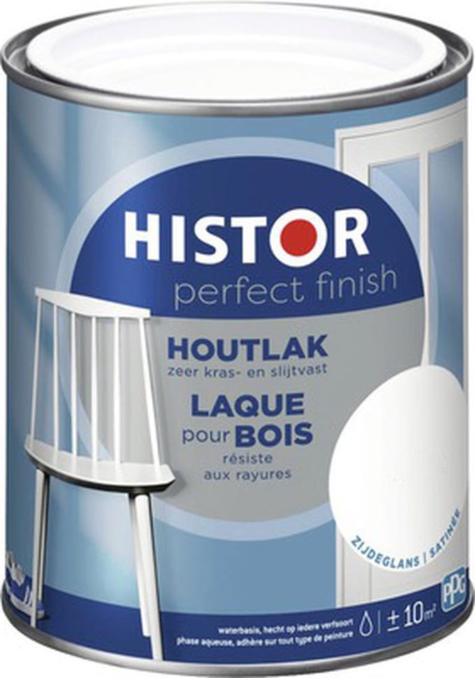 Histor Perfect finish houtlak zijdeglans 750 ml