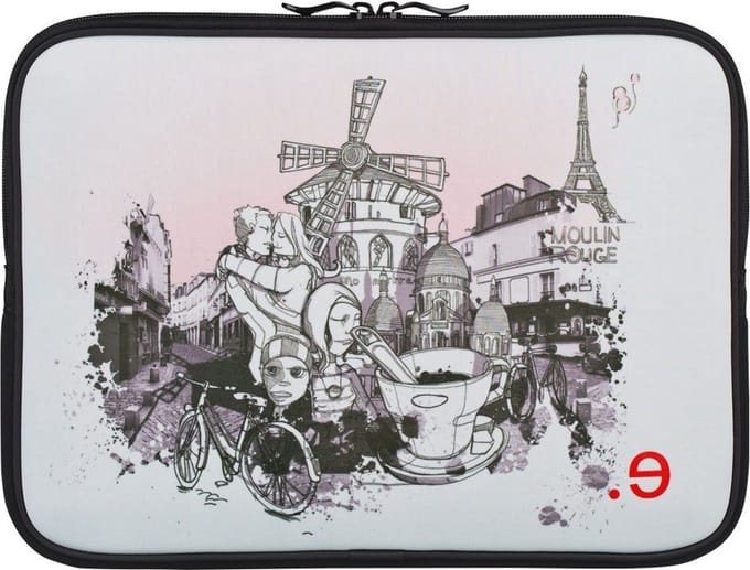be.ez notebooktassen LA robe I Lov Paris Montmartre