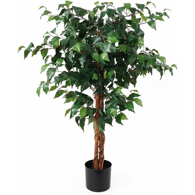 Present Time Kunstplant Fig Ficus - Groen - 76x76x110cm - Modern