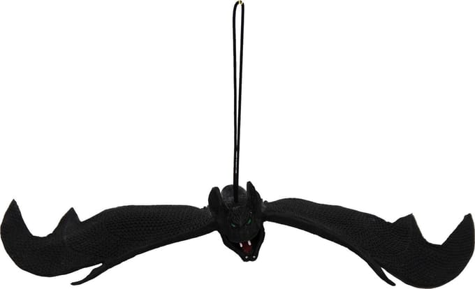 Décoration Pendentif Suspendu Chauve-souris Noire 29cm