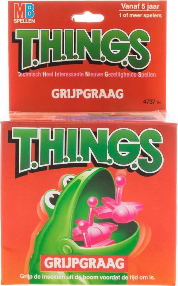 gezelschapsspel THINGS grijpgraag - MB