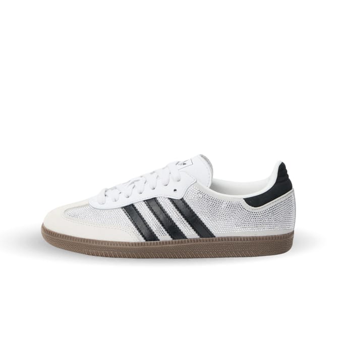Adidas Samba OG Rhinestone Crystal White Silver