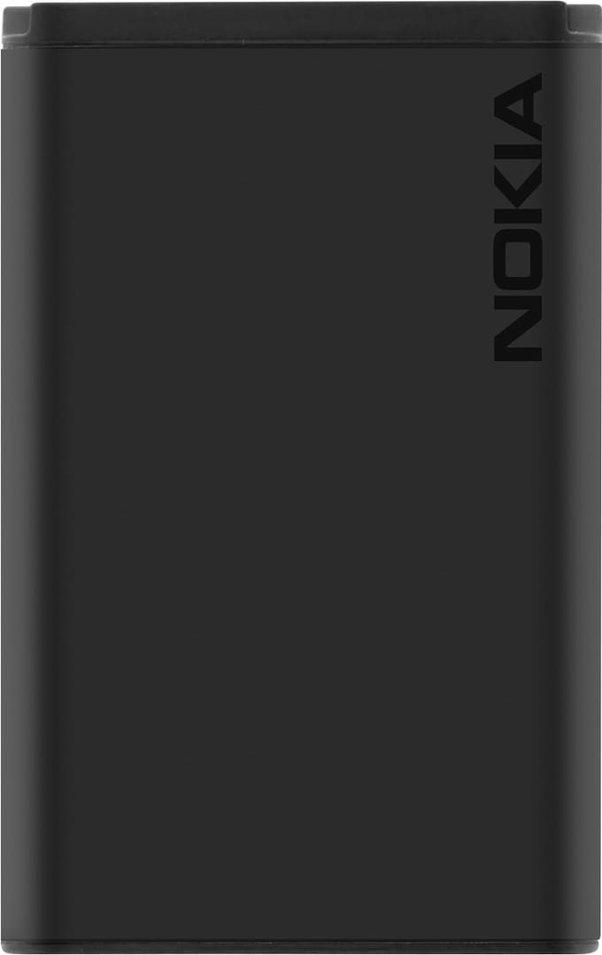 Nokia, Li-ion Batterij 800mAh Origineel Compatibel Nokia Model BL-5CB, Zwart