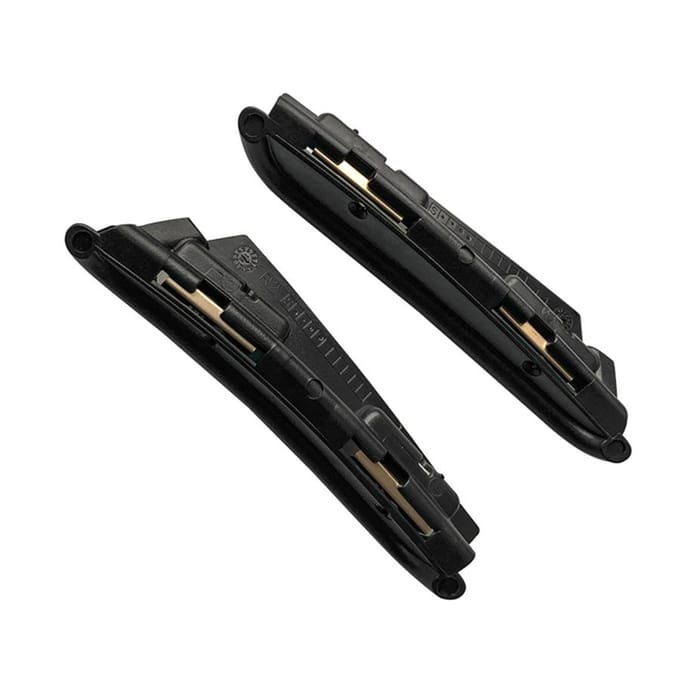 Garniture de sourcil d'aile arrière pour Mercedes W205 classe C W213 classe E 2015 – 2020 black