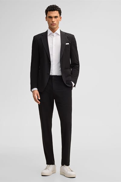 Modulaire pantalon Tius, zwart