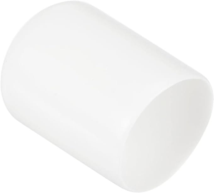 Rubberen Eindkappen - Beschermdoppen - Meubels Beschermen - Zacht Elastisch Materiaal - 155 mm - Wit
