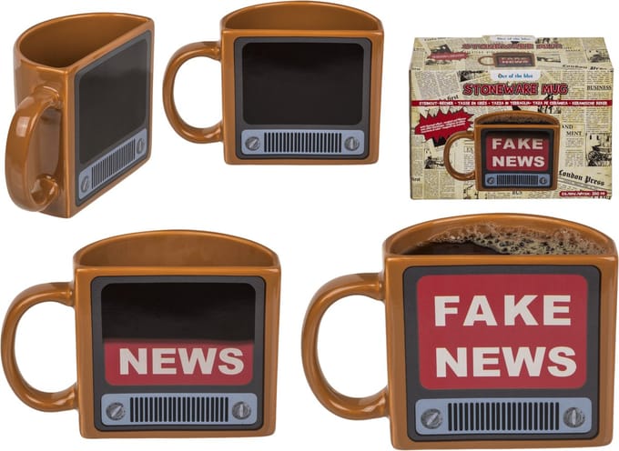 Fake News Magische Mok