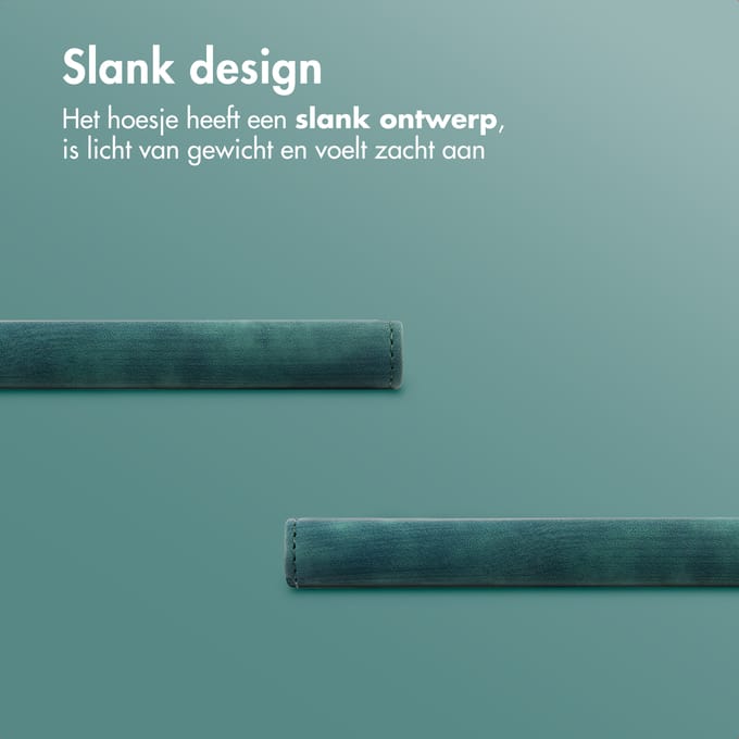 imoshion Hoesje - Geschikt voor Honor Magic8 Pro - Slim Bookcase - Groen