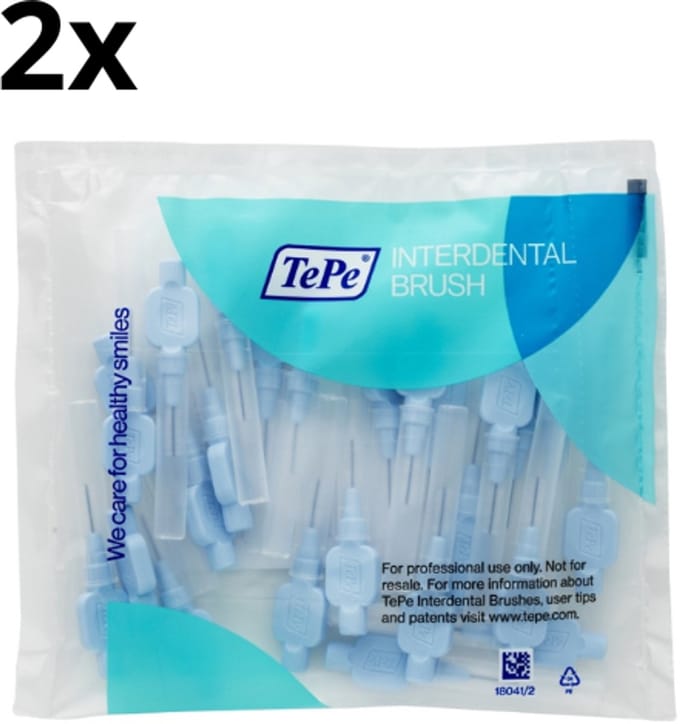 TePe Ragers EXTRA SOFT - Lichtblauw - 2 x 25 stuks - Voordeelverpakking