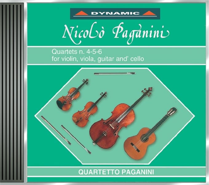 Quartetto Paganini - Paganini: Quartets N. 4 - 5 - 6 For Violin, Viola, Guitar And' Cello (CD) (Special Edition)
