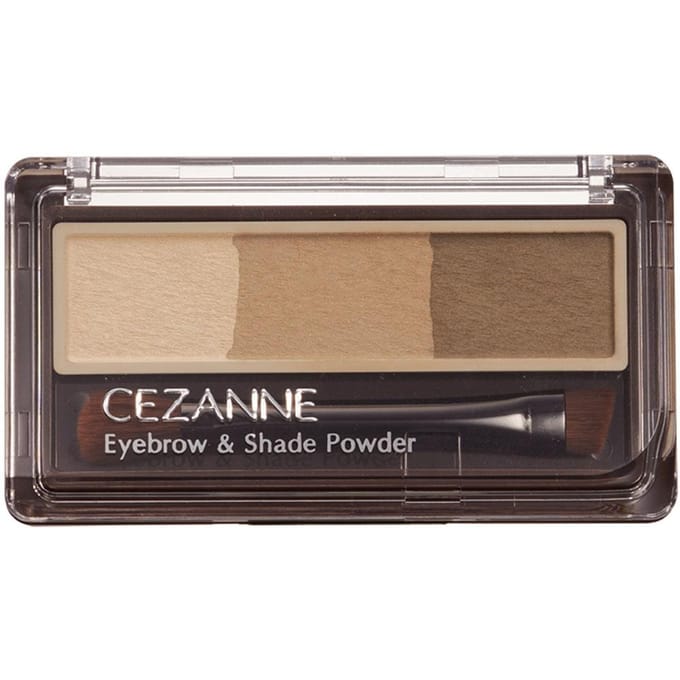 CEZANNE - Eyebrow & Shade Powder 02 Natural Brown