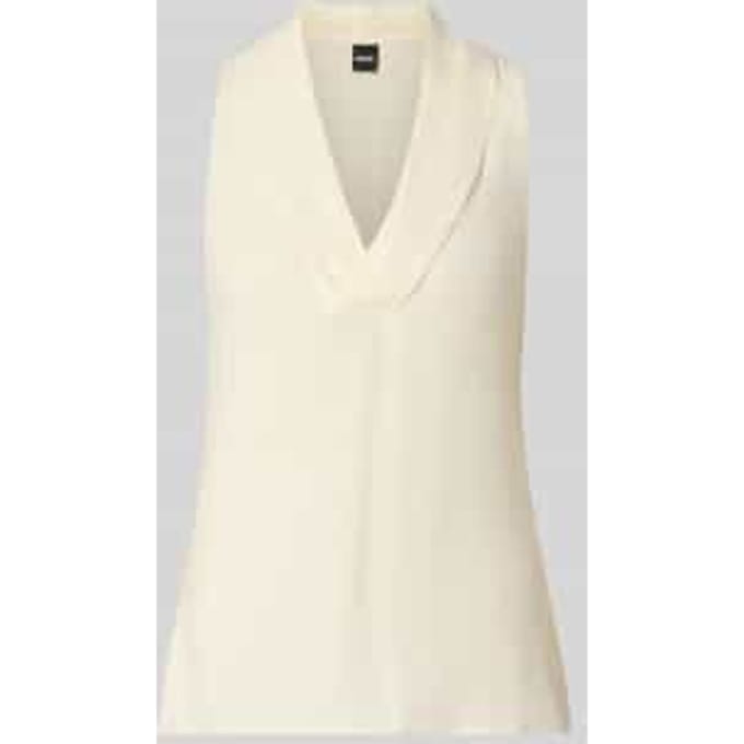 regular fit blousetop van pure zijde model 'BOLARU'