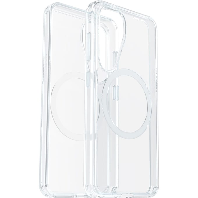 OtterBox Symmetry Clear Backcover MagSafe voor de Samsung Galaxy S25 - Transparant