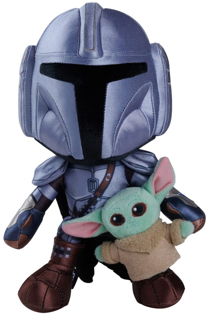 Simba Toys plush Disney - Knuffel - Star Wars Mandalorian met Mini Grogu