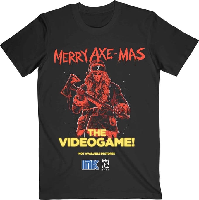 Ice Nine Kills - Merry Axemas Heren T-shirt - L - Zwart