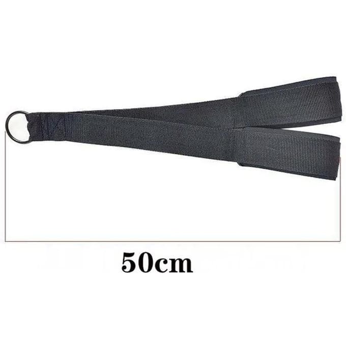 Cordelette Résistante pour Biceps Triceps pour Haltérophilie Musculation Entraînement de Force Accessoire de Câble Tirage Vertical black