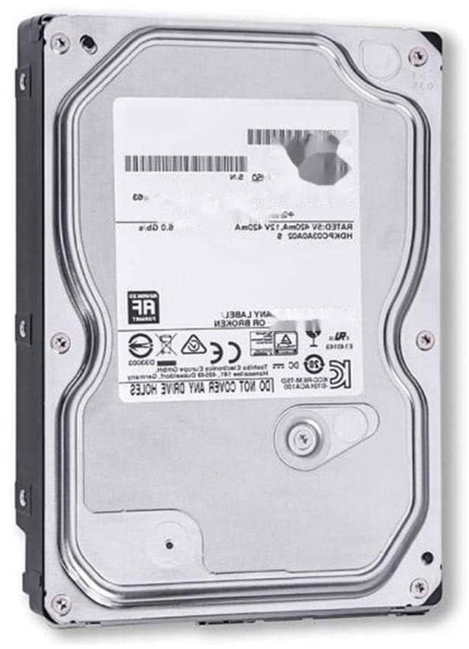 Interne Harde Schijf - Opslag Schijf - Surveillance Opslag - SATA 6 Gb/s - 3.5 inch 1 TB - Zilver