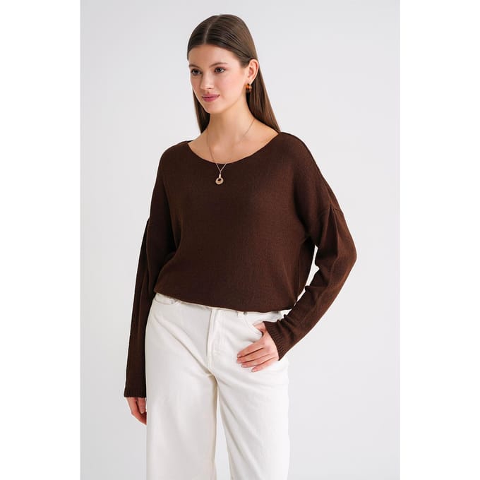 Oversized Bootletter Trui