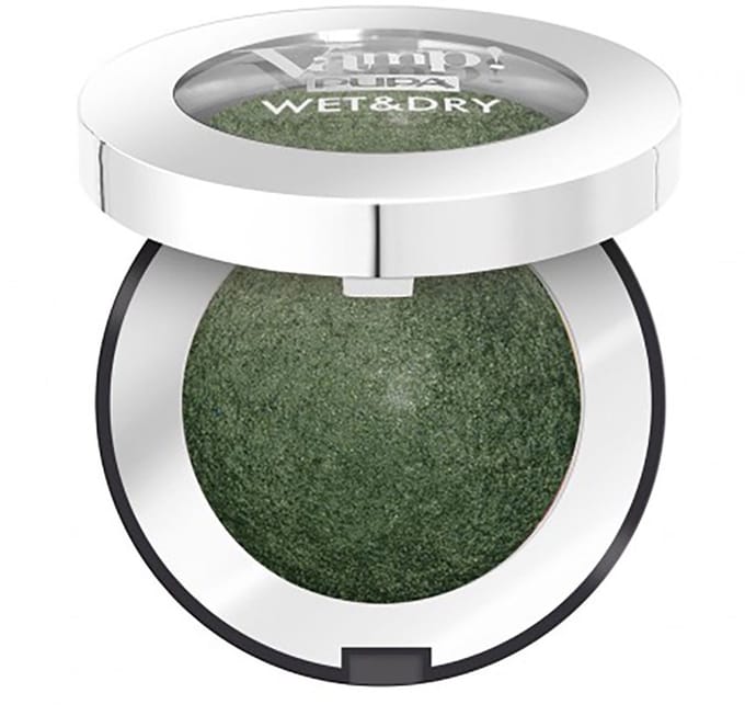Pupa Milano Vamp! Make-up Oogschaduw Wet&Dry - Military Green 409