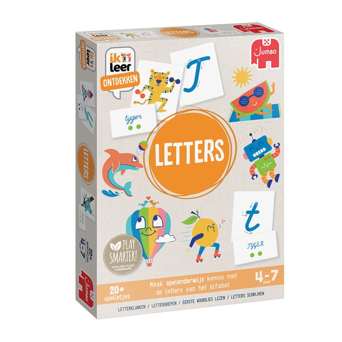 Jumbo - Ik leer ontdekken - Letters - Educatief spel - Vanaf 4 jaar