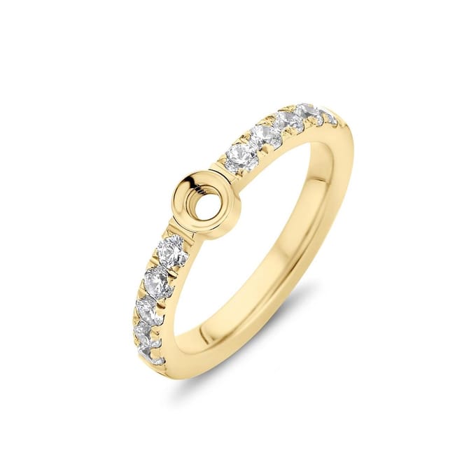 Melano Twisted Ring - Staal