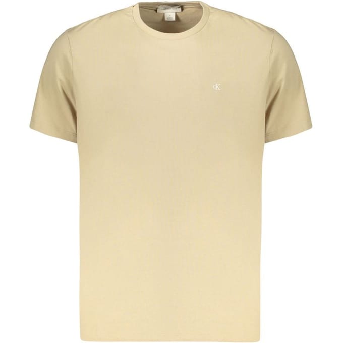 Calvin Klein Ss Classic Monogram Tee White Pepper Taglia: L | Magliette basic Outlet | Uomo | Bianco