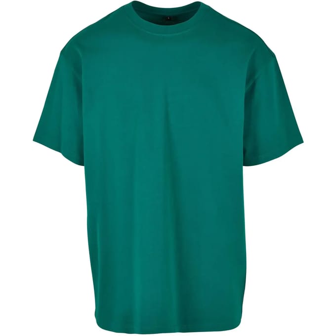 Build Your Brand - Heavy Oversized T-Shirt - Green maat M