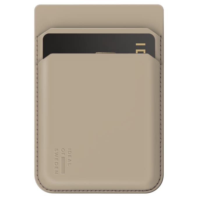iDeal of Sweden MagSafe Magnetische kaarthouder - Perfect Beige