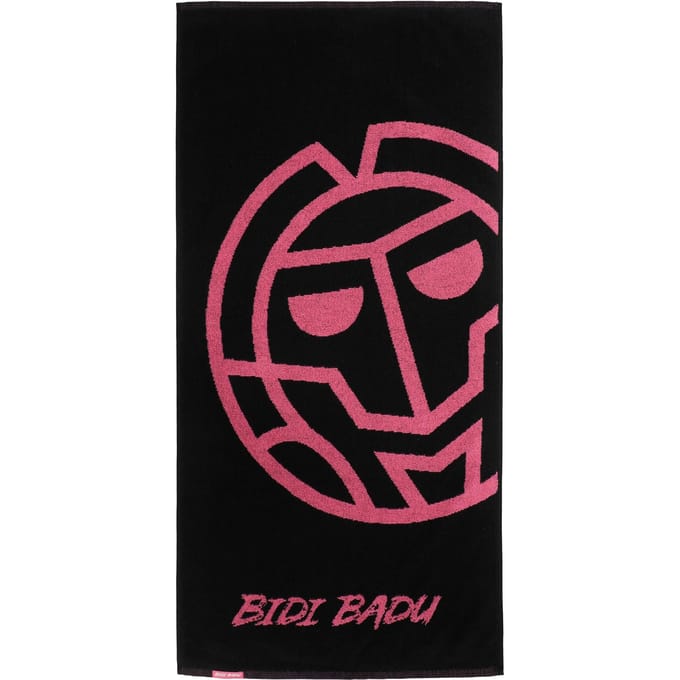 BIDI BADU Badehandtuch 70x140cm Handdoek -zwart,pink