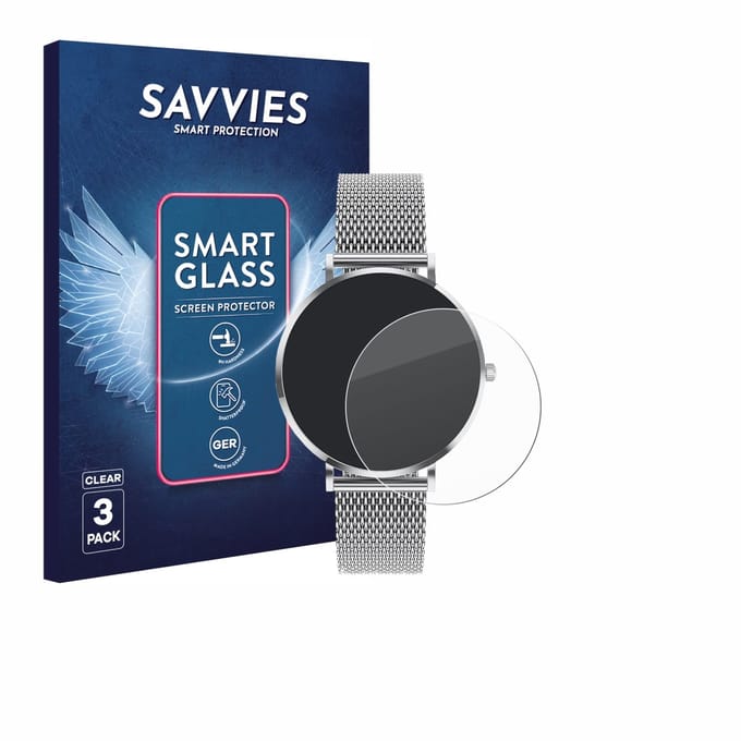 3 Stuks Savvies Screenprotector - geschikt voor Pireware Amory 5 Mini - beschermfolie glas transparant