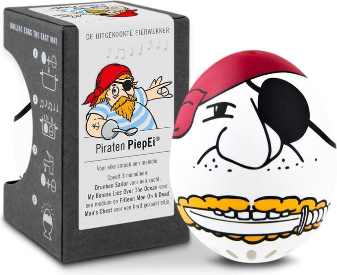 PiepEi Eierwekker Piraat