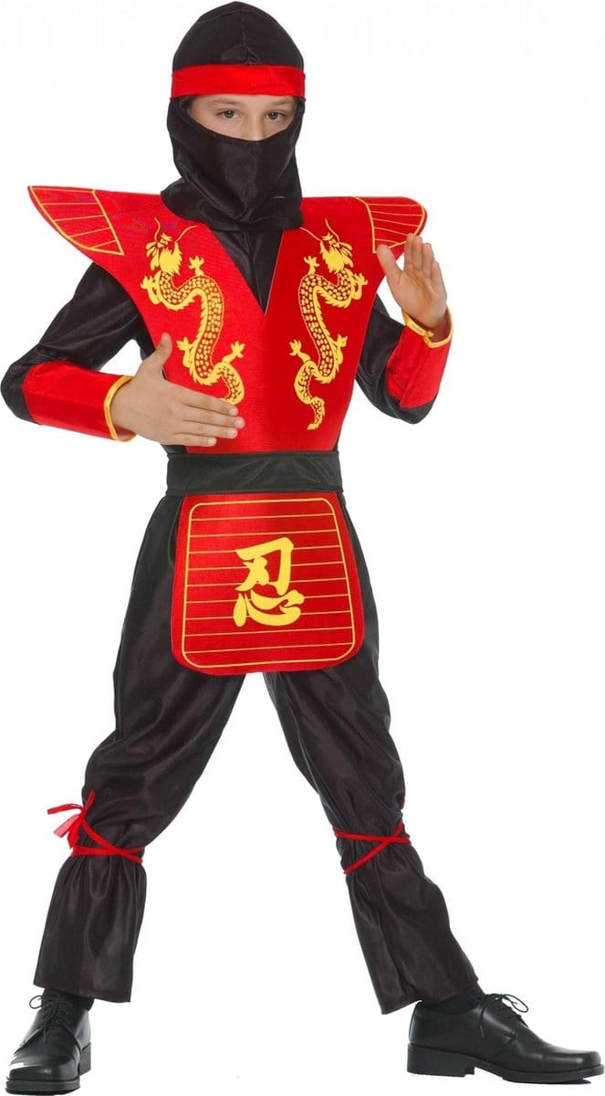 "Draken ninjakostuum voor jongens - Kinderkostuums - 98/104"