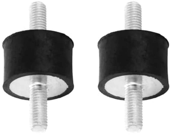 Silentblock rubberen buffers voor schokdemping - M10x28mm, 2 stuks
