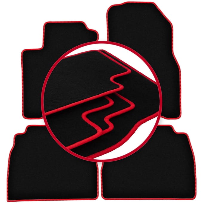 CARLUX-RED automatten voor: Mercedes ML W163 SUV (1998-2005)