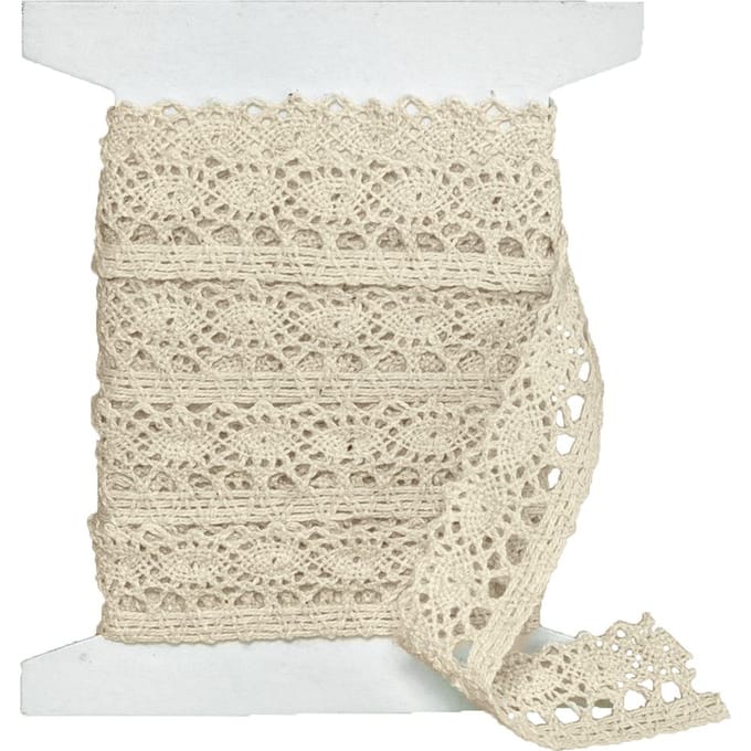 VBS Haaklint "Cream", 20 mm, 10 m
