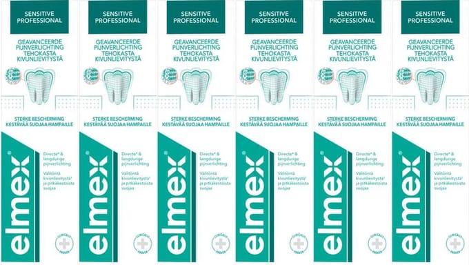 Elmex - Tandpasta Sensitive - 6 x 75 ml