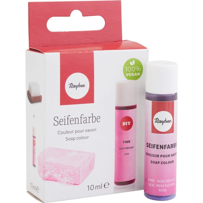 Zeepkleur10 ml - Rozig