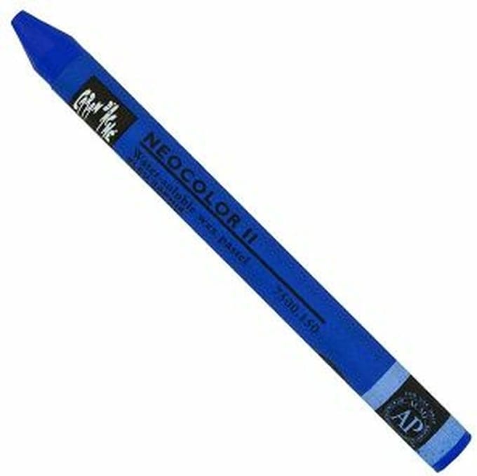 Caran d´Ache Neocolor II Aquarelkrijt | Saffierblauw (150)